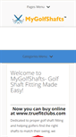 Mobile Screenshot of mygolfshafts.com